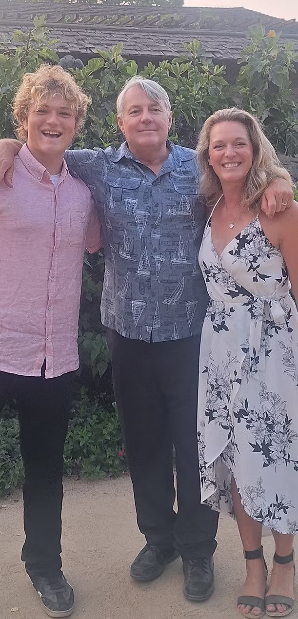 Jeff, Chantal and Jaydon Nelson, the family behind Carmel Belle